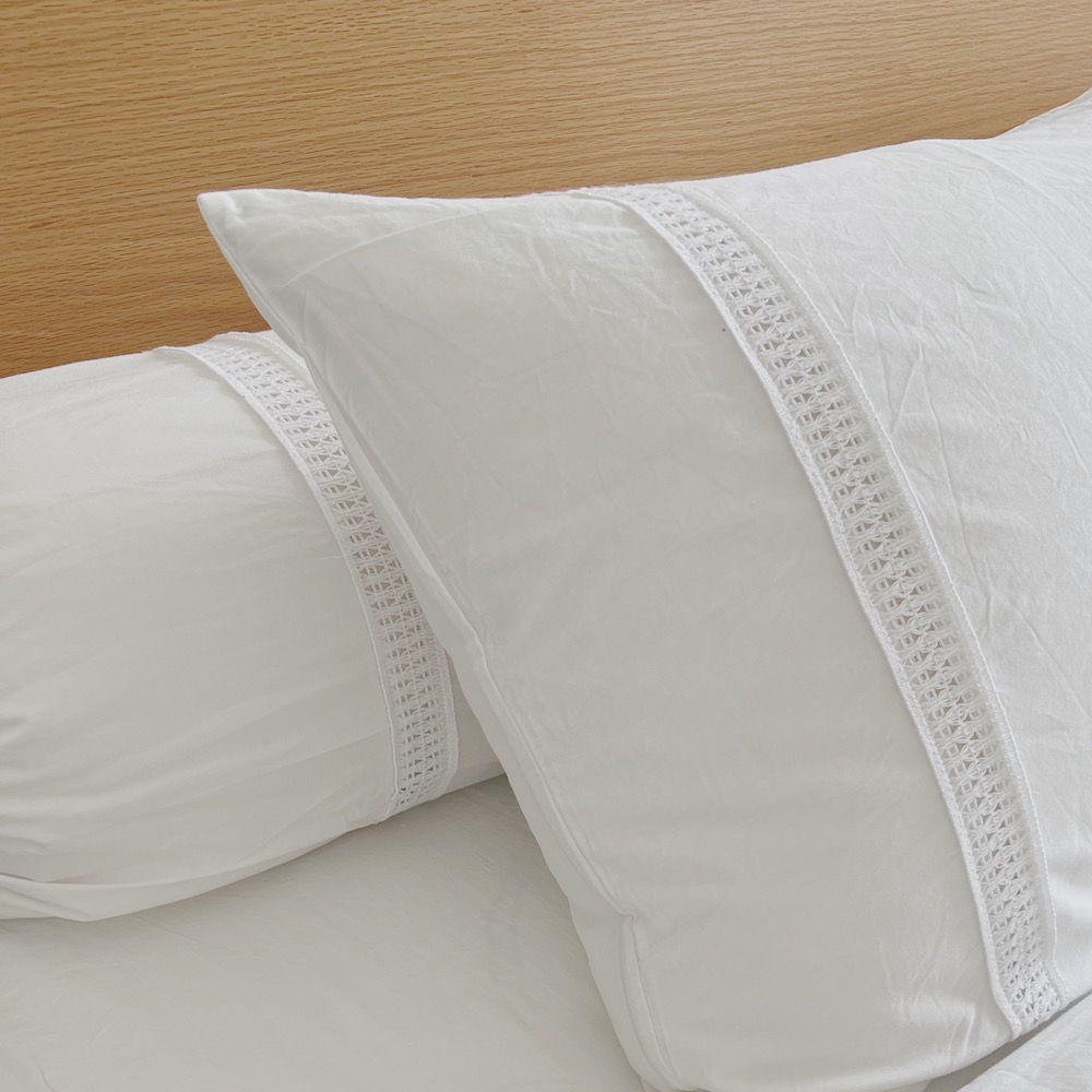 Picture of Ivorie Single Pillow/ Single Bolster Cover