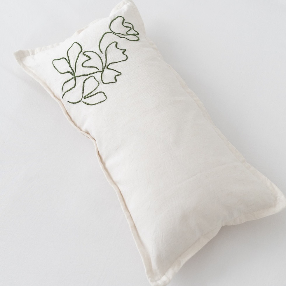 Picture of Victoria Decorative Pillow - Dark Green (50x25cm)